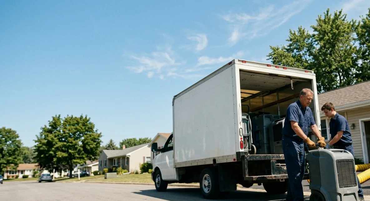 Water Damage Cleanup in Buckholts, TX near me